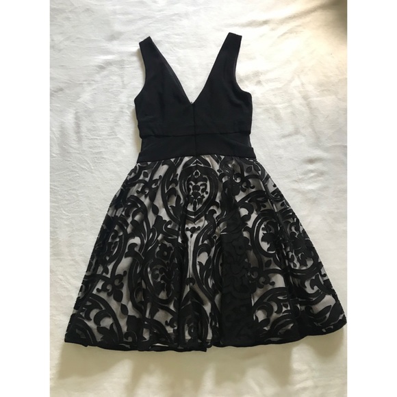 Xscape Black Cocktail Dress - Picture 2 of 4